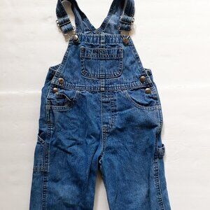 Arizona Jean Overalls Kids Denim Blue Carpenter Boys Girls 2T
